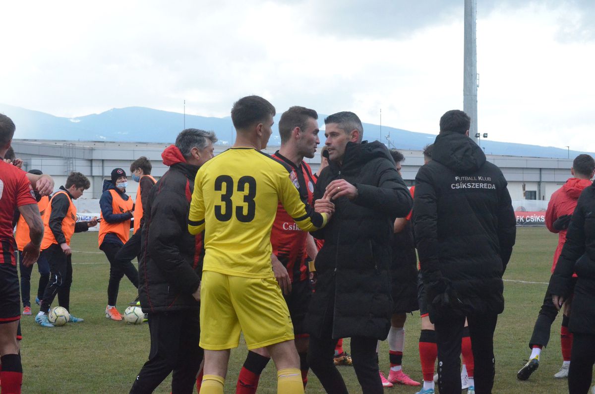 Csikszereda, mai aproape ca niciodată de Liga 1! Hora bucuriei de la Miercurea Ciuc