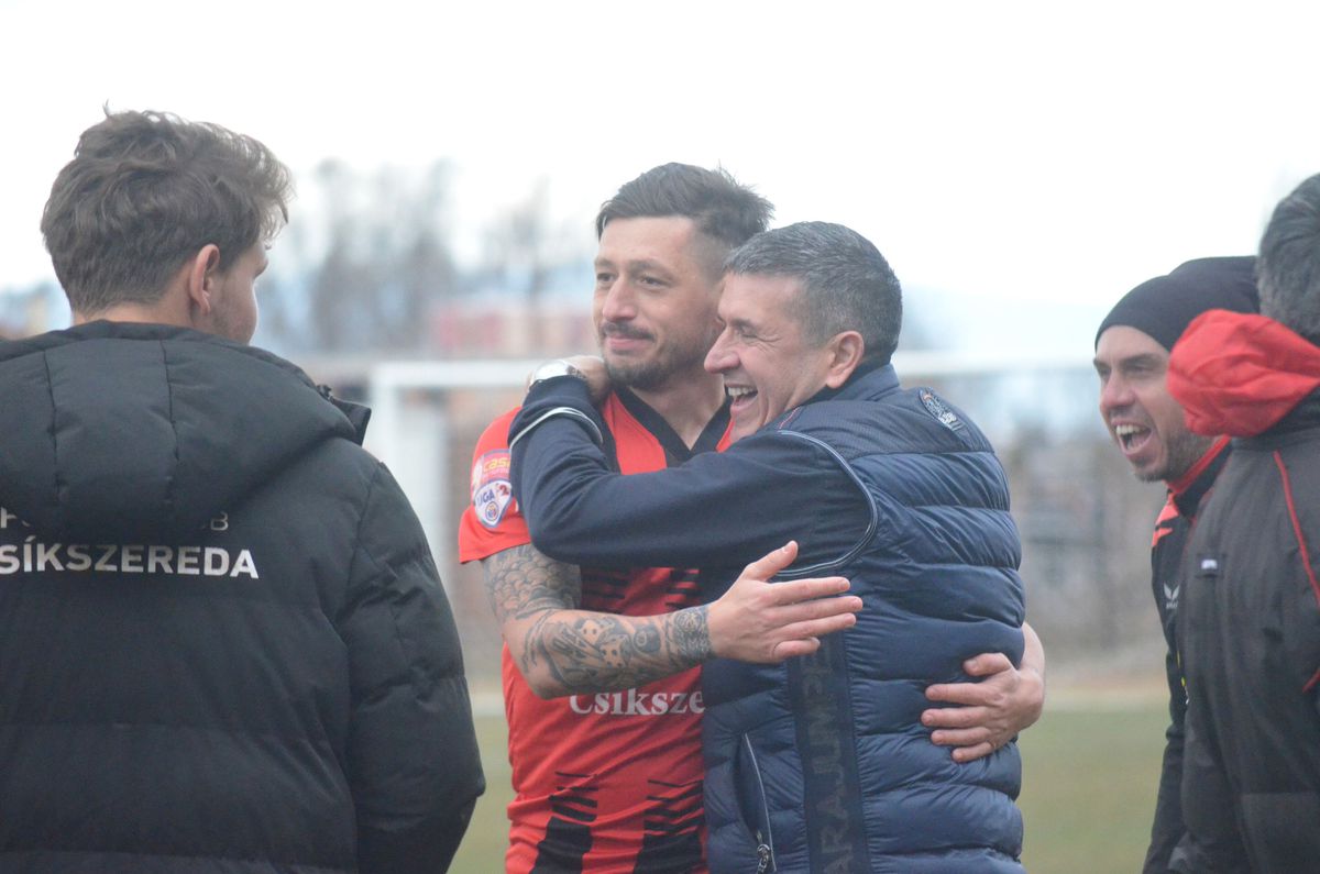 Csikszereda, mai aproape ca niciodată de Liga 1! Hora bucuriei de la Miercurea Ciuc