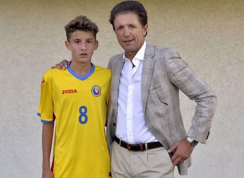 Gocă Popescu, alături de fiul său, Nicolas
foto: gicăpopescu/facebook