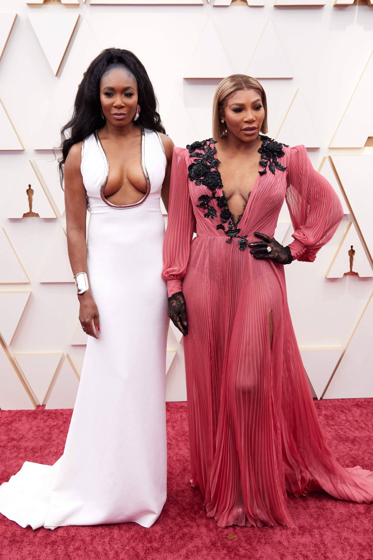 Venus și Serena Williams au atras toate privirile la gala premiilor Oscar