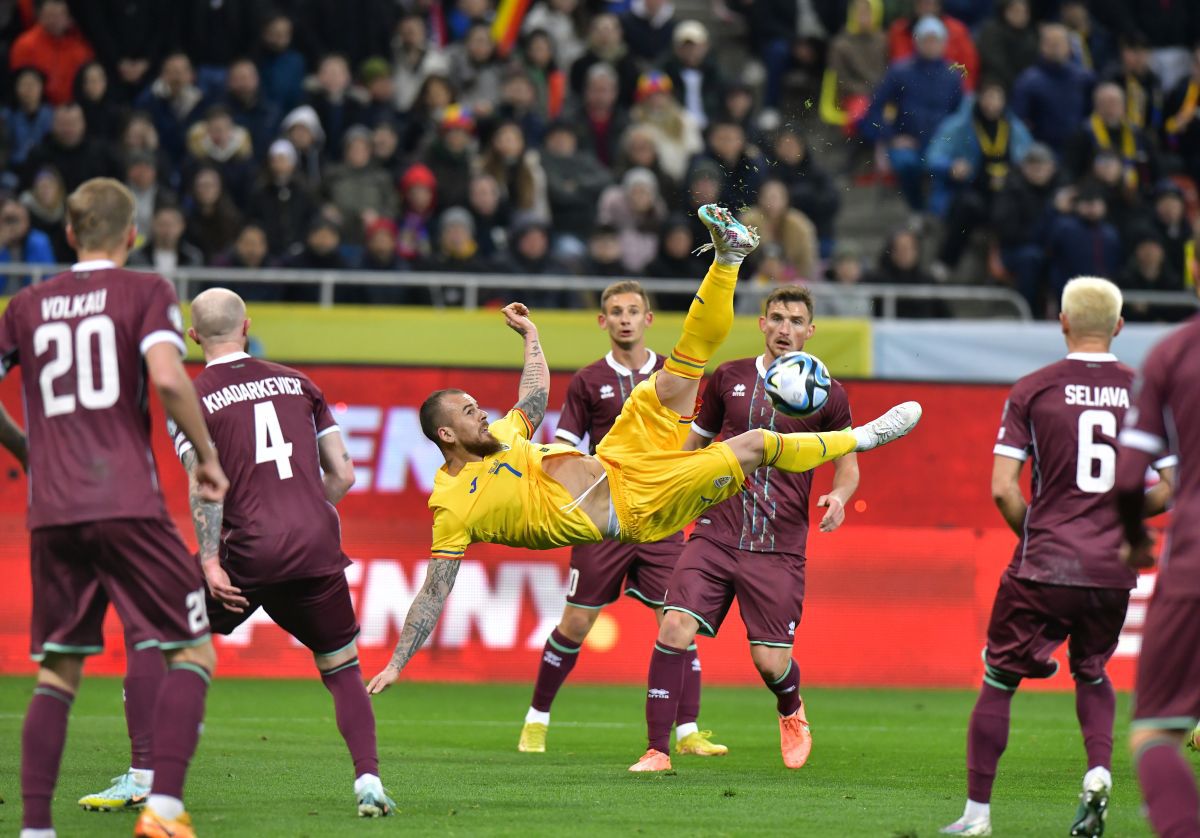 România - Belarus 2-1 » „Tricolorii” au bifat baremul pe martie! Victorie cu emoții pe Arena Națională