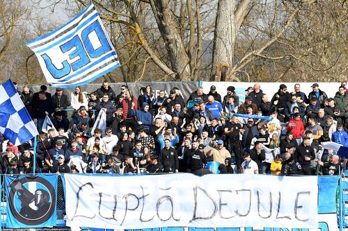 Fanii Unirii Dej vor ocupa 50% din stadion contra lui Dinamo // sursă foto: Imago Images