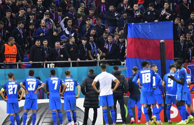 Pedepsită de UEFA, FCSB se mută pe Arcul de Triumf: „E vina acestui ninja, nu știe nimeni cine este și cum arată”