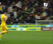 Explozie de bucurie! Gesturile lui Andrei Burcă, după ce a reușit primul gol la echipa națională