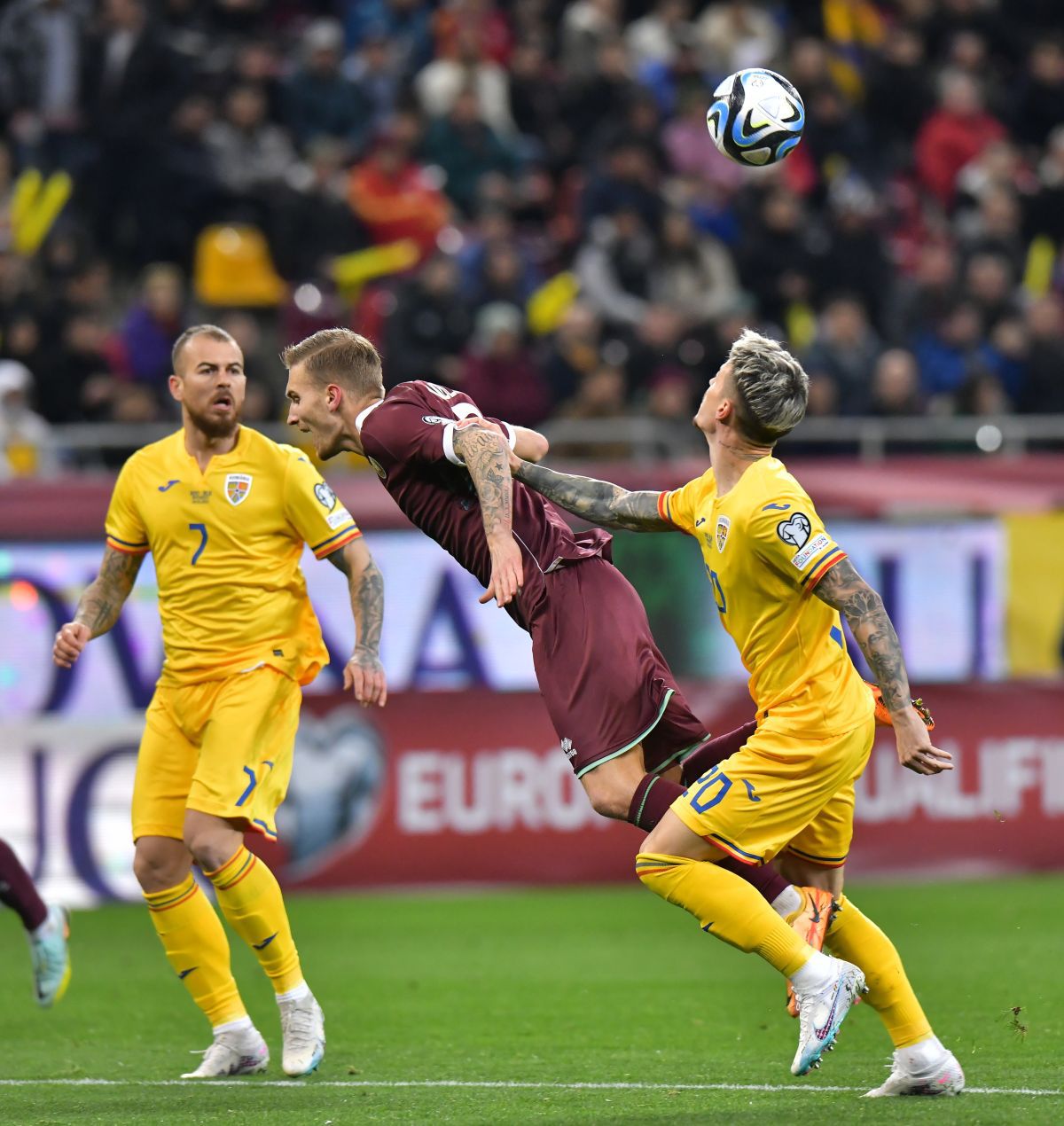 România - Belarus 2-1 » „Tricolorii” au bifat baremul pe martie! Victorie cu emoții pe Arena Națională