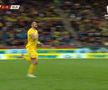 Explozie de bucurie! Gesturile lui Andrei Burcă, după ce a reușit primul gol la echipa națională