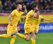 Explozie de bucurie! Gesturile lui Andrei Burcă, după ce a reușit primul gol la echipa națională
