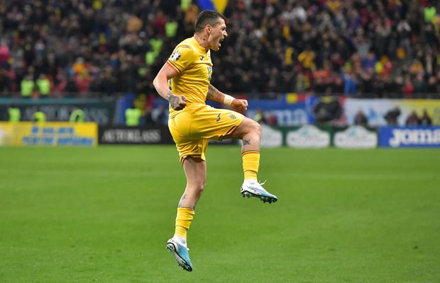 Naționala are „lunetist” » Performanța remarcabilă atinsă de Nicolae Stanciu odată cu reușita din fața Belarusului