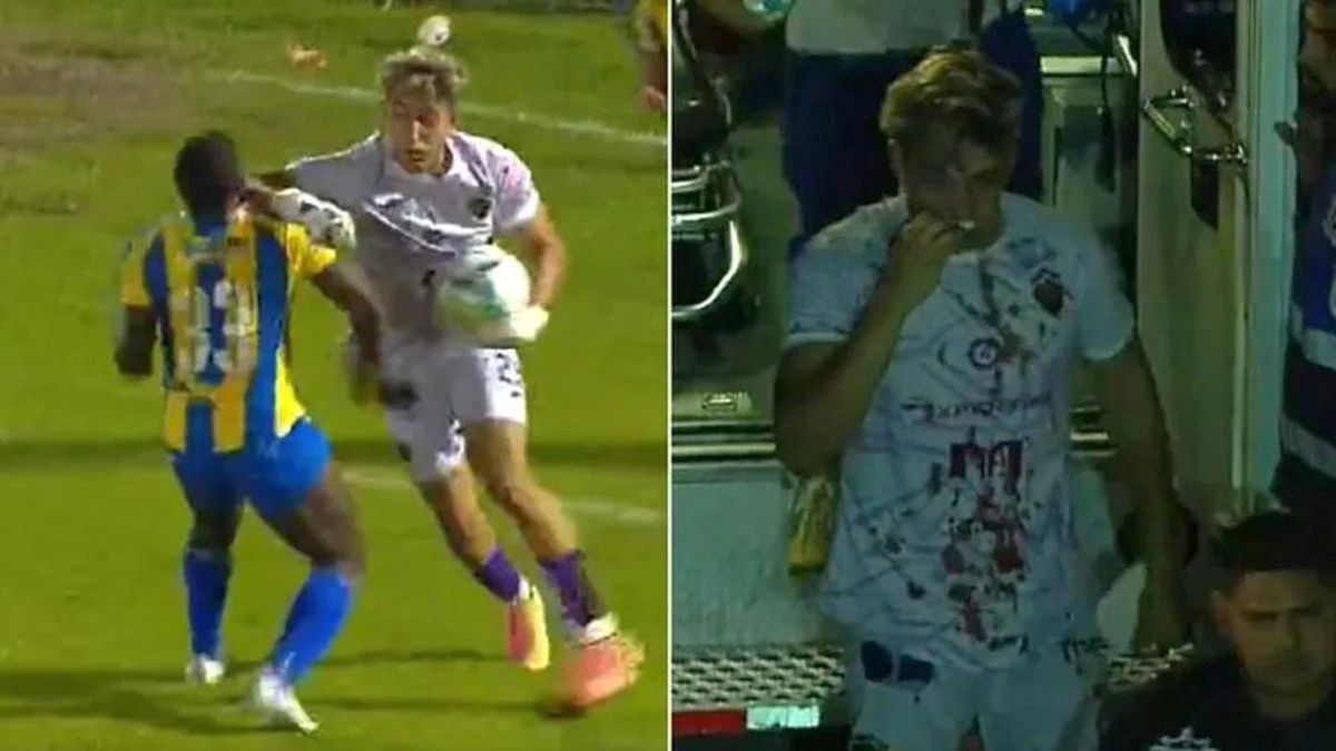 Bătaie cruntă la un meci de fotbal din Mexic » Portarul a ajuns în ambulanță!