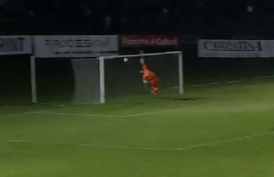 Gol superb înscris de jucătorul propus la FCSB » Mingea s-a dus direct în vinclu