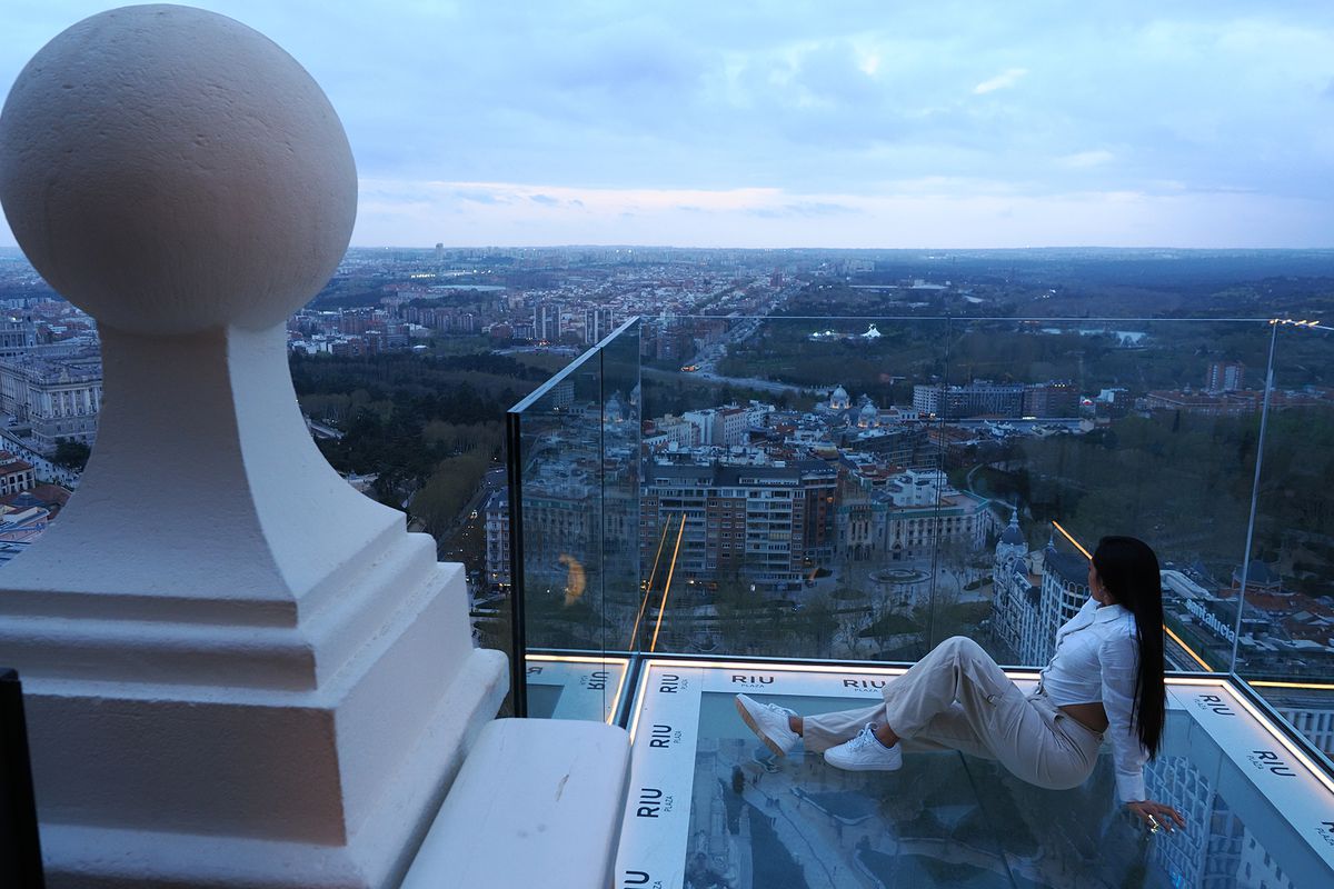 Madridul văzut de la înălţime