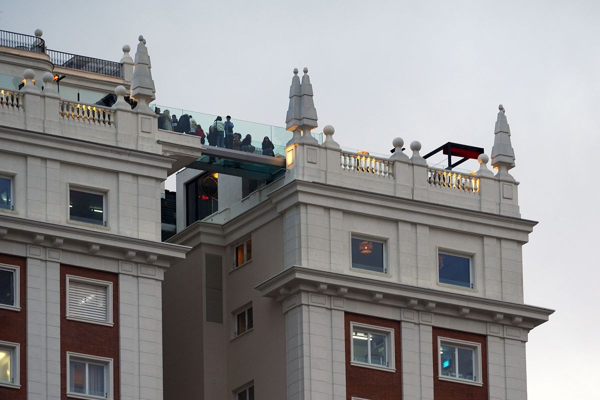 Madridul văzut de la înălţime