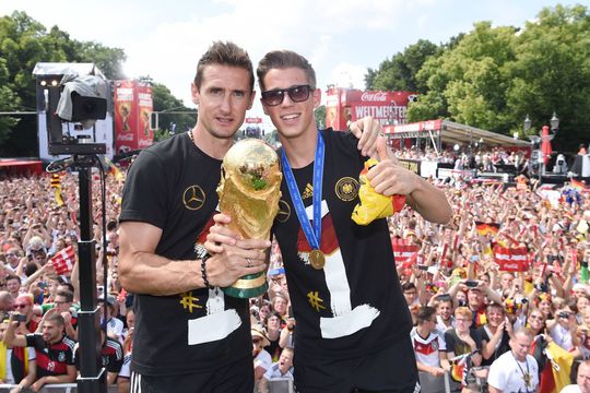 Miroslav Klose (stânga), foto: Imago Images