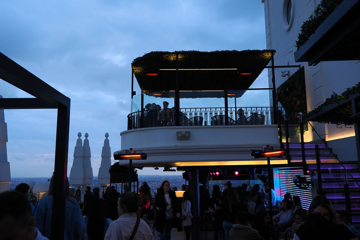 Madridul văzut de la înălţime