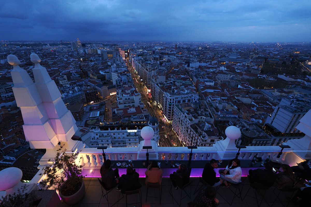 Madridul văzut de la înălţime