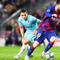 Nicolae Stanciu în duel cu marele Lionel Messi, într-un Slavia Praga - Barcelona, foto: Imago