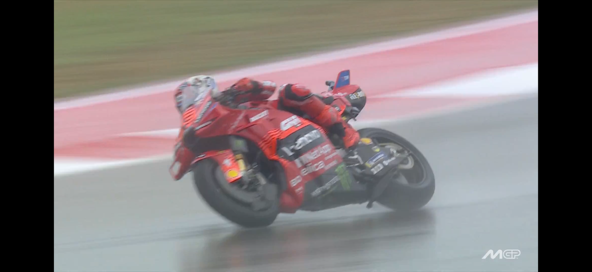 Marc Marquez - cazatura spectaculoasa