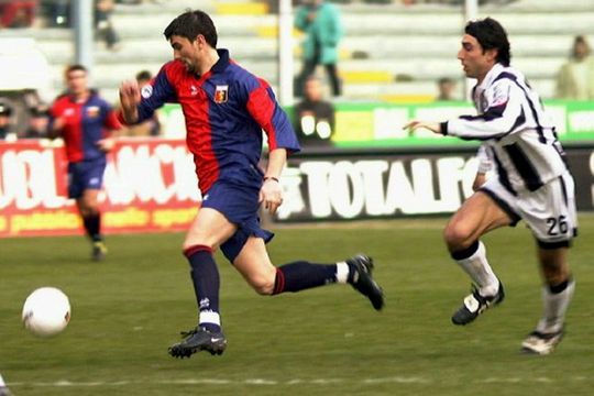 Adrian Mihalcea în perioada în care evolua pentru Genoa