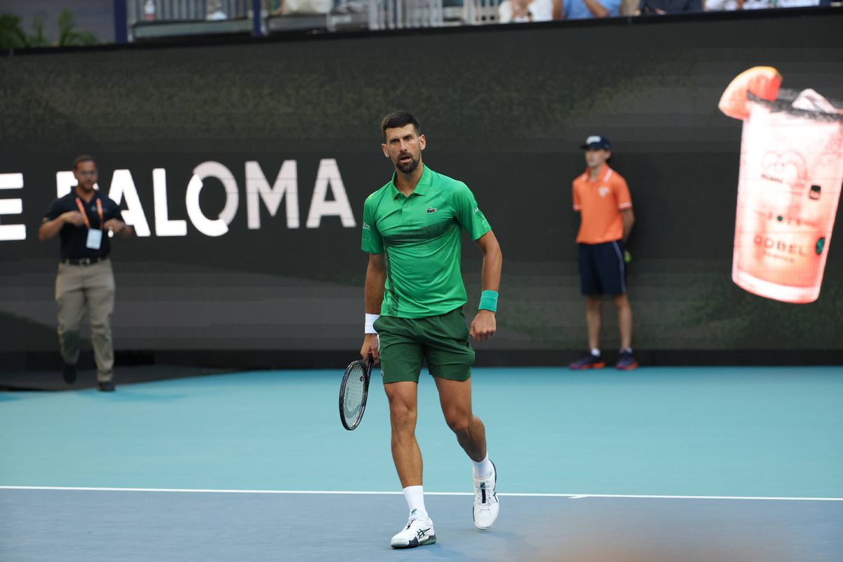 Novak Djokovic a răbufnit la Miami: „Ce s-a întâmplat acum două luni?!”