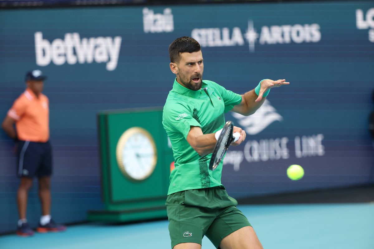 Sub privire lui Leo Messi, Novak Djokovic s-a calificat în finala de la ATP Miami: „Am fost mereu fanul lui”