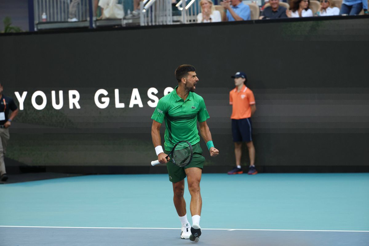 Sub privire lui Leo Messi, Novak Djokovic s-a calificat în finala de la ATP Miami: „Am fost mereu fanul lui”