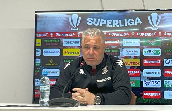 Marius Șumudică a făcut anunțul în conferința de presă: „Avem și noi șmecheria noastră, nu a aflat nimeni”