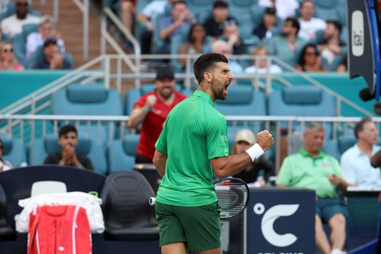 Sub privire lui Leo Messi, Novak Djokovic s-a calificat en fanfare în finala de la Miami: „Am fost mereu fanul lui” / foto: Imago