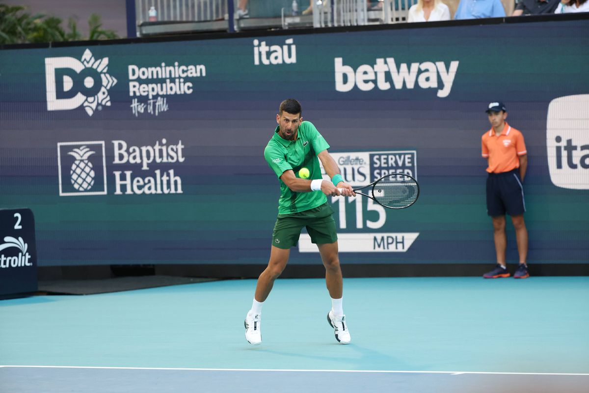 Novak Djokovic a răbufnit la Miami: „Ce s-a întâmplat acum două luni?!”