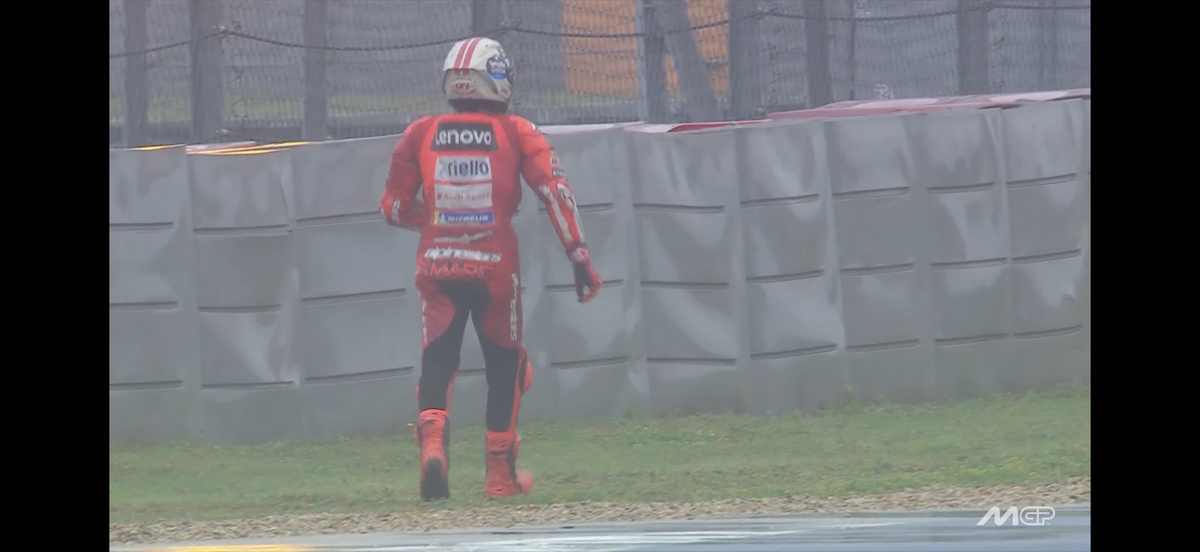 Marc Marquez - cazatura spectaculoasa