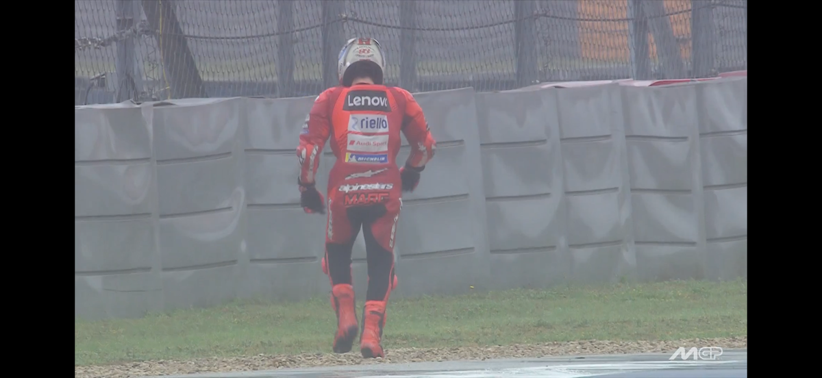 Marc Marquez - cazatura spectaculoasa