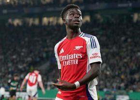 Vești excelente pentru Mikel Arteta » Bukayo Saka a revenit la antrenamente și poate juca cu Real Madrid