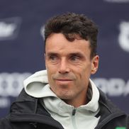 Roberto Bautista Agut înainte de tragerea la sorți a tabloului Țiriac Open FOTO Cristi Preda
