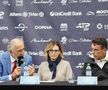 Ion Țiriac. Mihaela Lupu (reprezentant UniCredit) și Roberto Bautista Agut șFOTO Cristi Preda