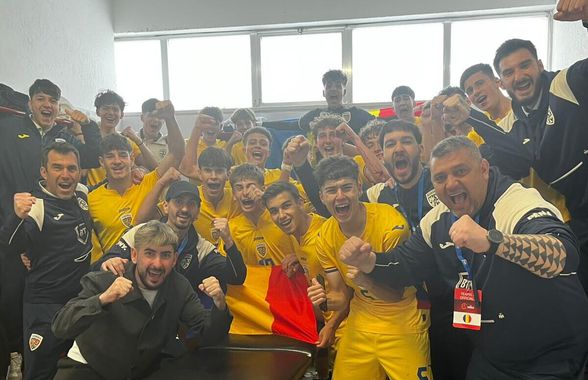 România U17, victorie uriașă în fața Portugaliei » La un pas de calificarea la Campionatul European