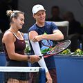 Aryna Sabalenka și Jannik Sinner la un antrenament FOTO Imago Images