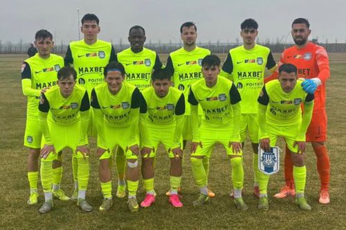 Poli Iași în meciul amical cu FC Bacău/ foto: Facebook