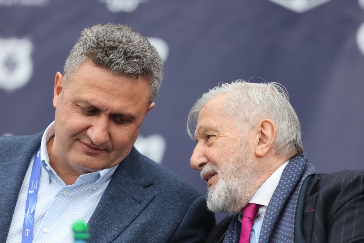 Ilie Năstase și Ion Țiriac - tragere la sorți Țiriac Open 2026