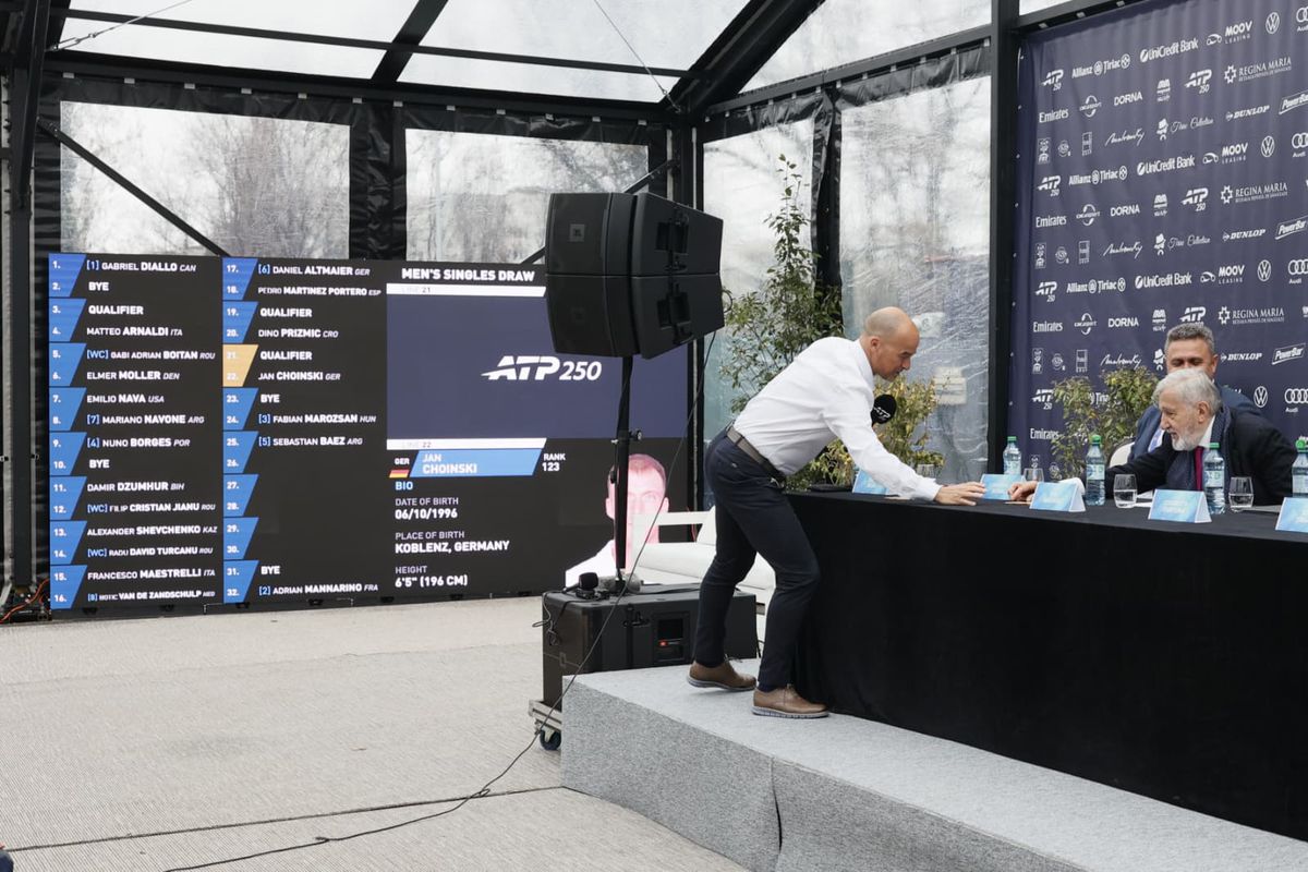 Țiriac Open, gata de start » S-au tras tablourile principale + ce spune Ion Țiriac: „În 2028 sper că o să fie totul gata”