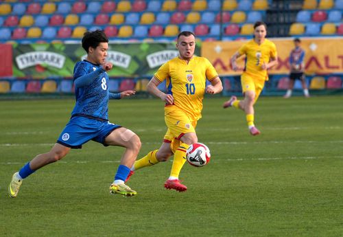 Mihai Toma, în România U19 - Kazahstan U19 / Foto: FRF