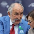 Ion Țiriac, la tragerea la sorți a turneului Țiriac Open/ foto Cristi Preda (GSP)
