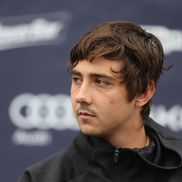 Alexander Shevchenko din Uzbekistan la tragerea la sorți tabloului Țiriac Open 2026 FOTO Cristi Preda