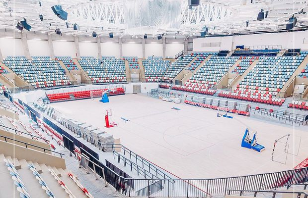 Sala ultramodernă din Tulcea este 96% finalizată! Imagini spectaculoase