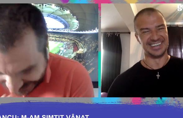 EXCLUSIV VIDEO Pancu, apariție spumoasă la GSP Live » A făcut haz de necaz: „M-am simțit vânat. Nu trebuia să fiu demis, am făcut performanță”