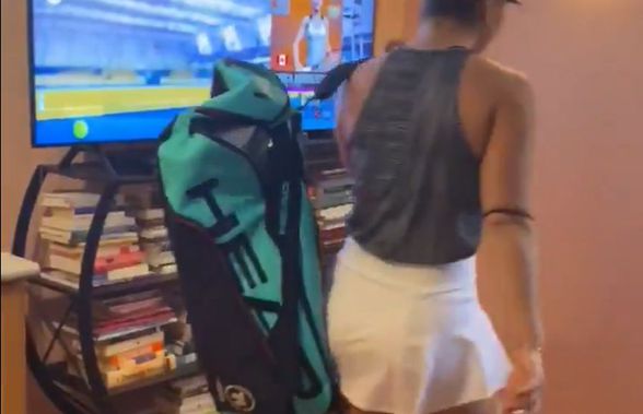 VIDEO Bianca Andreescu și-a făcut intrarea în stil mare la turneul virtual de la Madrid! Sorana Cîrstea, victorii pe linie