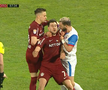 Încăierare generală în CFR - Botoșani: 2 fotbaliști au văzut direct cartonașul roșu, pentru gesturi brutale