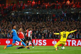 7 goluri în semifinalele Conference League, Feyenoord - Marseille și Leicester - AS Roma. Am avut un român implicat