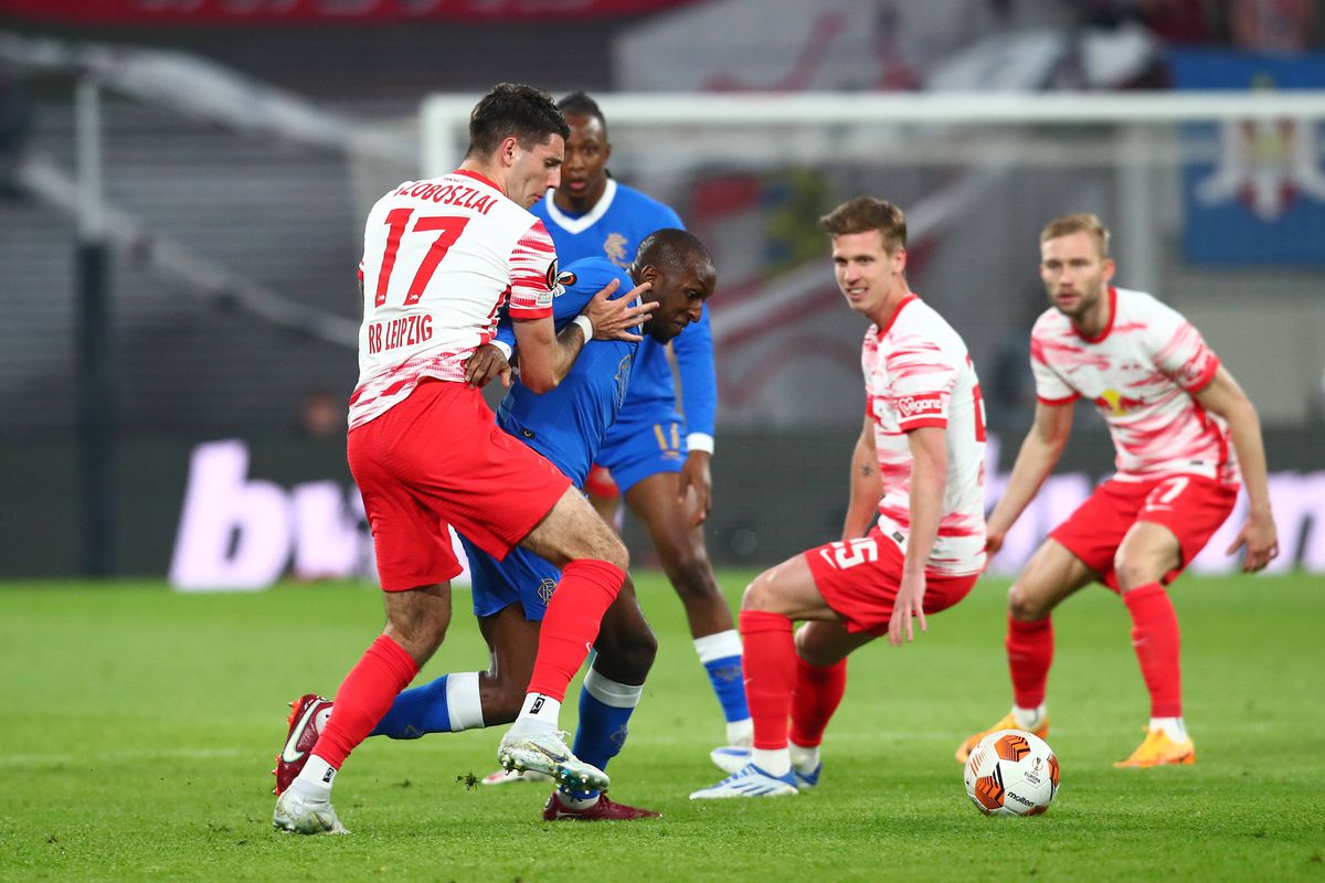 RB Leipzig - Rangers, în semifinalele Europa League // foto: Imago