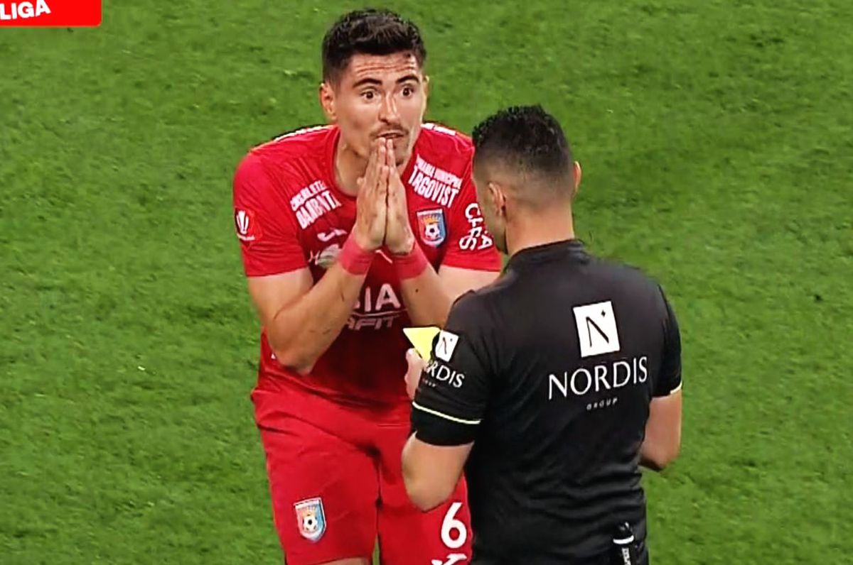Celea a explicat reacția virulentă de la faza penalty-ului: „M-am jurat în fața arbitrului! Nu mint, de asta am fost disperat”