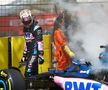 Monopostul lui Pierre Gasly a luat foc înaintea calificărilor / Sursă foto: Guliver/Getty Images