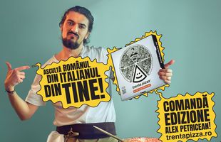 Trenta Pizza și Chef Alex Petricean aduc la un loc bucătăria italiană și bucătăria românească.